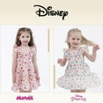 thumbnail image 3 of Disney Princess Snow White Belle Tiana Square Neck Ruffle Dress Toddler to Big Kid, 3 of 5