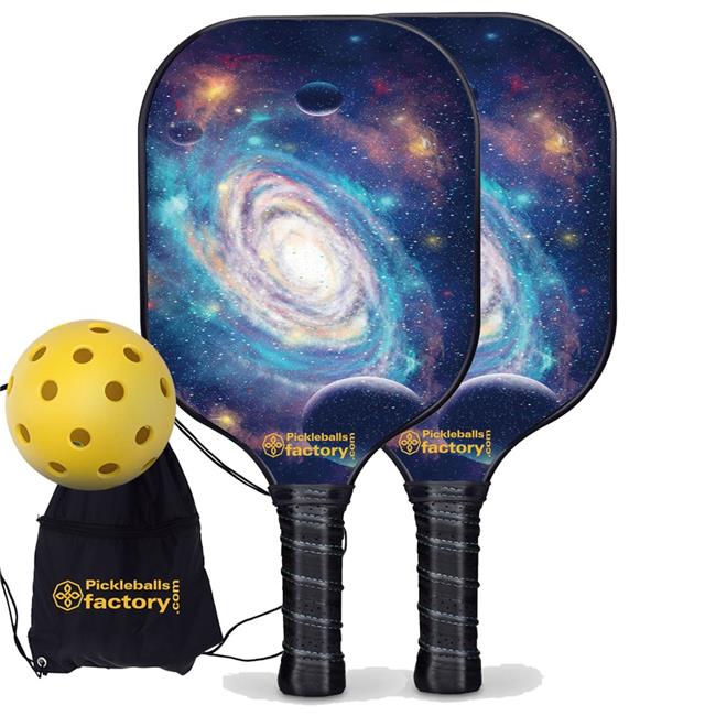 Pickleball Factory Best Pickleball Set Spiral Galaxy Pickleball Paddles for Sale, Graphite