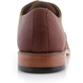 thumbnail image 3 of Ferro Aldo Garrett MFA19623L Men’s Classic Vegan Leather Lace-Up Oxford Formal Dress Shoes, in Brown, Men's Size 10.5, 3 of 6