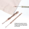thumbnail image 4 of 2pcs Retro Seam Remover With Sewing Position Tape Exquisite DIY Hand Stitch Removal Tool, Quickly Remove Threads, Wide Applications For Sewing And Fabrication, 4 of 8
