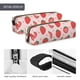 thumbnail image 4 of Fotbe Strawberry Estuche para Lápices de Cuero con Estampado, Estuche con Cremallera Resistente, Organizador Compacto y Elegante para Papelería, 4 of 7