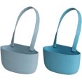 thumbnail image 1 of Modern Kitchen Sink Caddy Hanging Silicone Sink Caddy, Flexible Silicone For Easy Cleaning And Space-saving Design, Compact Size And Sturdy Durable Design For Kitchen Bathroom Daily Use, 1 of 8