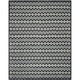 thumbnail image 2 of Transitional Rug - Isaac Mizrahi Wool Pile -Grey/Black-Color:Grey/Black,Design:Transitional,Shape:Small Rectangle,Size:6'L x 4'W, 2 of 5