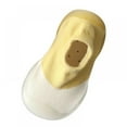 thumbnail image 6 of Quealent Baby Shoes Boys Girls First Walking Shoes Non Slip Soft Sole Sneakers Toddler Babygirl Sock Shoes Yellow for Size 27, 6 of 7