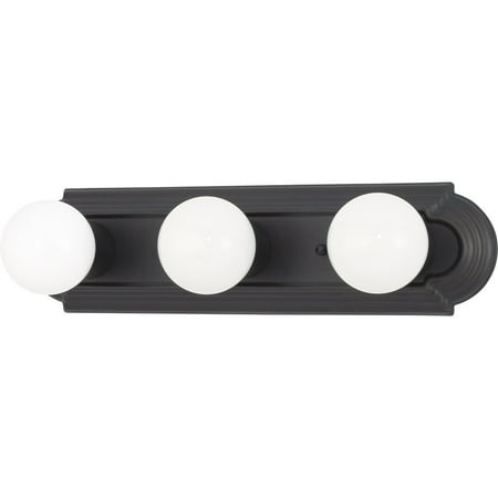 Nuvo Lighting 63346 - 3 Light (Twist and Lock Base) 18" Mahogany Bronze Finish Vanity Light Fixture (60-3346)