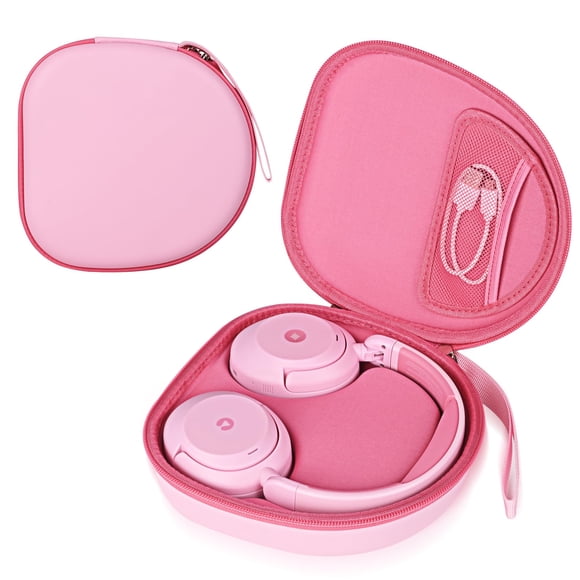 Funda para auriculares Perfcaze para iClever BTH 20 Portable, EVA, color rosa