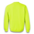 thumbnail image 2 of Gildan - High Visibility Safety Sweatshirt for Unisex, Hi Vis Heavy Blend Safety Green Crewneck Sweatshirt Size-M, Pack-3, 2 of 6