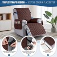 thumbnail image 4 of Funda para muebles TAOCOCO, impermeable, reclinable, 25 pulgadas, color café, 4 of 8