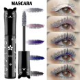 thumbnail image 2 of Colorful Mascara Waterproof Color Eyelash Makeup 3d Fiber Lash Lengthening, 2 of 4