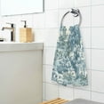 thumbnail image 3 of Yayeee 100% Cotton Hand Towels for Bathroom 16" x 28" Soft Absorbent Kitchen Towel, Green Flourishing Garden, 3 of 7