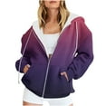 thumbnail image 1 of Funicet Vestes pour Femmes, Pulls pour Femmes, Vestes Décontractées Imprimées à Capuche à Manches Longues, Hauts pour Femmes Aguichant Décontractés, Longs Pulls pour Femmes, 1 of 6
