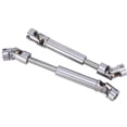 thumbnail image 1 of 1/10 Drive Shaft, 2pcs Smoother Rotation Single Joint Operation Stainless Steel Drive Shaft  for Axial  Trx4 Trx6, 1 of 8