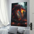 thumbnail image 3 of Norse Mythology Nidhogg Dragon Poster Room Aesthetic Poster Print Art Wall Painting Canvas Posters Gifts Modern Bedroom Decor 16x24inch(40x60cm), 3 of 6