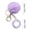 O, variant on Plush Velvet Letter Keychain Purple Initial Pendant for Backpack Purse Bag Charm Personalized 26 Letters A-Z Cute Soft Small Key Chain Gift