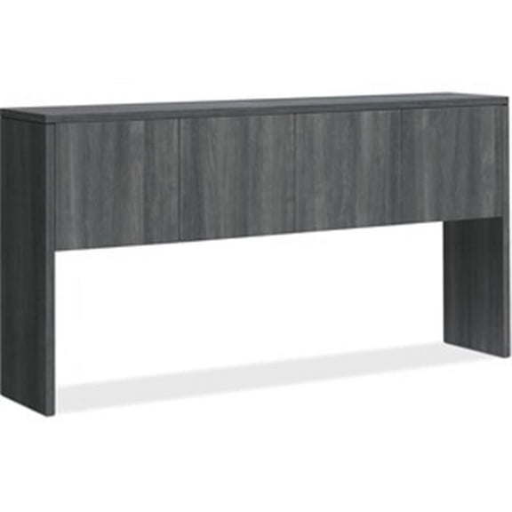 The HON 72 in. 10500 Series Sterling Ash Laminate Desking Hutch