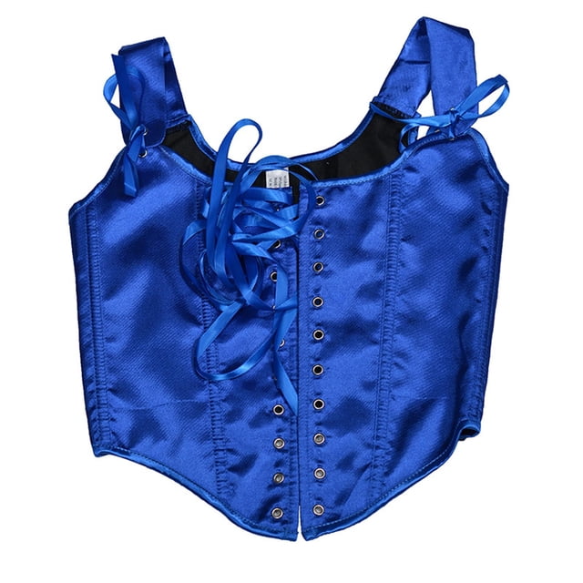 TopLLC Fashion Women Style Solid Color Backless Ribbon Waist Camisole Shapewear Women polyester top