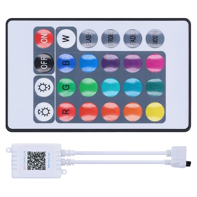 Contrôleur Led Contrôleur de Lumières Rgb Contrôleur de Bandes Lumineuses Led Contrôleur Led avec Télécommande Contrôleur de Lumière Led Contrôle par Application Contrôleur de Lumières Rgb