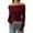 A-Red, variant on Women Long Sleeve Shirts Off Shoulder Crop Tops Solid Basic Slim Fitted Y2K Fall Going Out Outfits