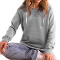 thumbnail image 4 of Hoodies for Women Fall 2026 Tops Long Sleeve Lightweight Pullover Sweatshirts Fashion V Neck Drawstring Shirts, 4 of 4