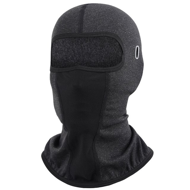 Sombrero Pasamontañas Bicicleta Pasamontañas para la cara, transpirables, cálidos, reflectantes, con orificio para gafas (gris L) Tmvgtek Accesorios para bicicletas