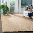 thumbnail image 3 of SAFAVIEH Natural Fiber Malcolm Braided Jute Area Rug, Natural, 5' x 8', 3 of 7