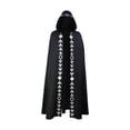 thumbnail image 1 of Capa con capucha de Halloween Capa unisex Hombres Mujeres Capa larga Vestido de lujo Disfraces de cosplay de rol Prendas de vestir, 1 of 8