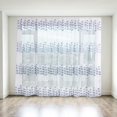 thumbnail image 4 of Cortinas de gasa transparente súper suave antimosquitos "árbol" cortinas de ventana decoración de sala de estar gris, 4 of 8