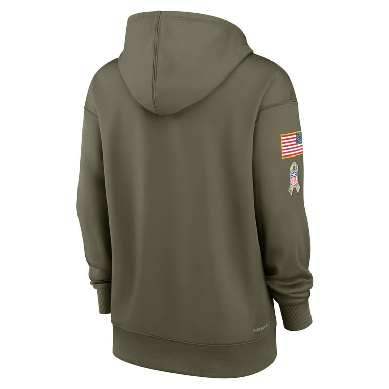 Army green chiefs hoodie sales