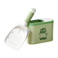 thumbnail image 2 of 2 In 1 Cat Litter Scoop With Storage Box Wall Hanging Cat Litter Shovel Waste Remover Portable Cat Cleaning Tool For Daily Cat Care Odor Control, 2 of 6