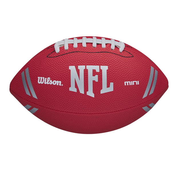 Wilson NFL Mini Football, Red