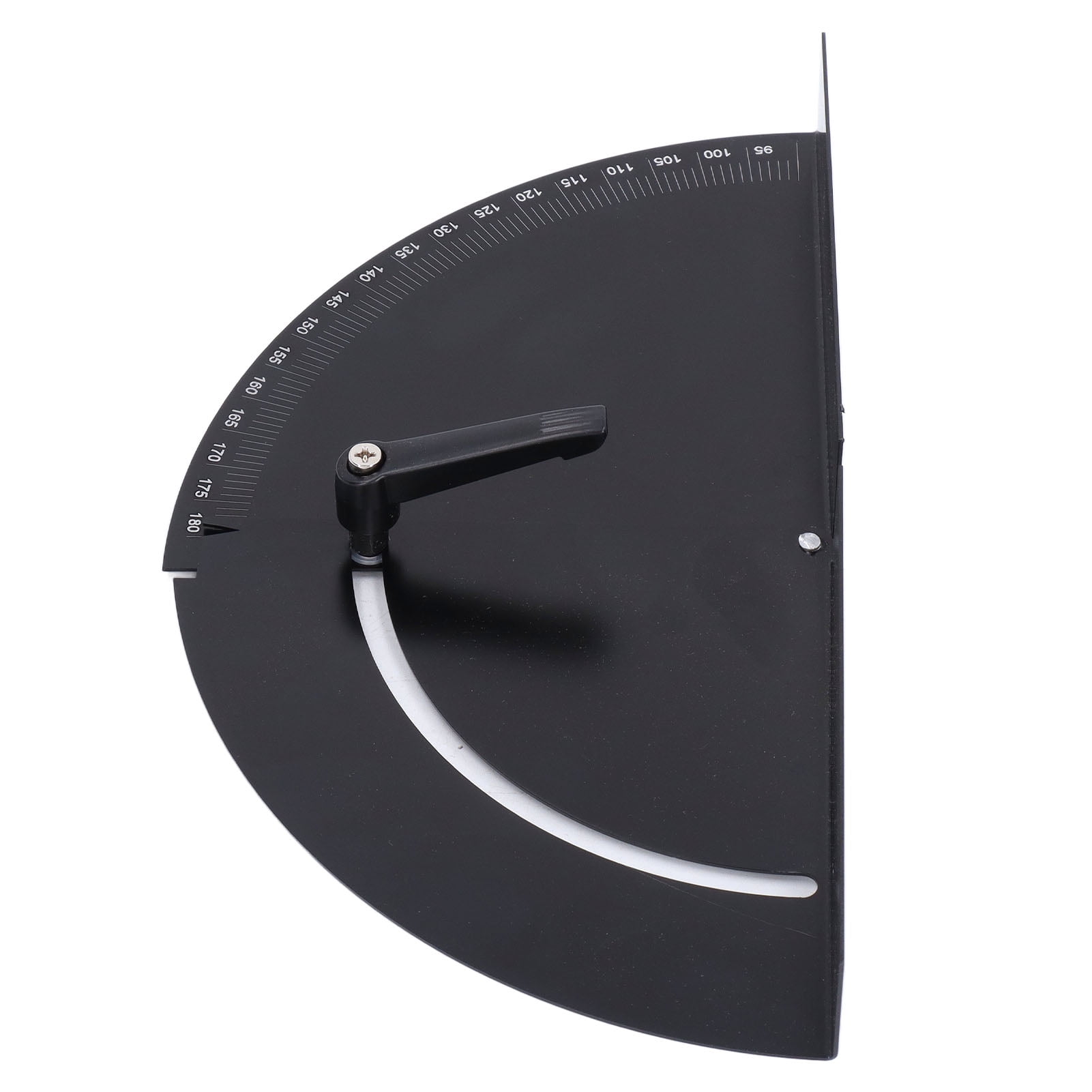 Adjustable Woodworking Protractor, Secure Angle Clamping, Long,Lasting Clear Scale for Crafts
