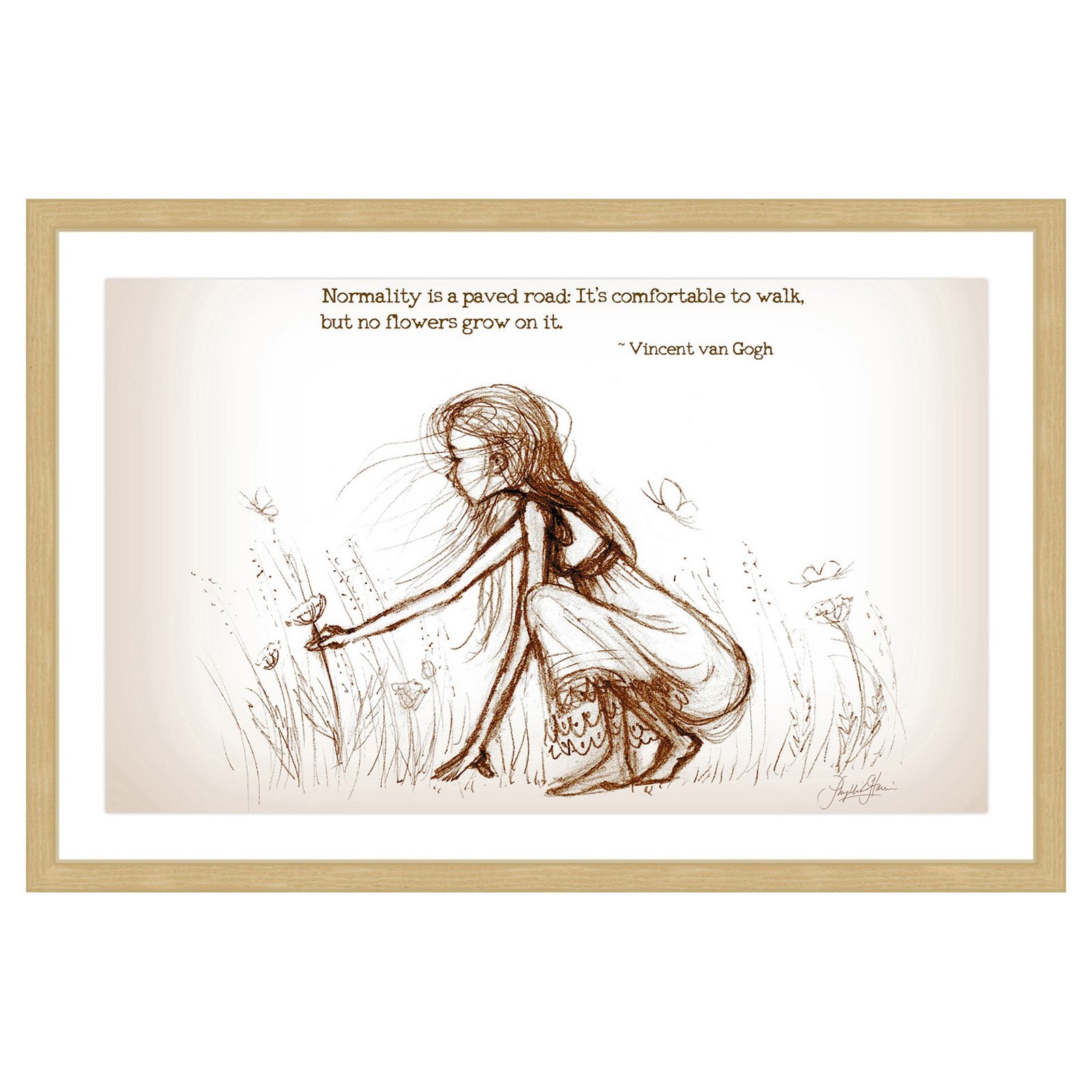 Marmont Hill Floral Framed Art Prints, by Phyllis Harris