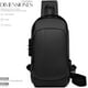 thumbnail image 5 of Mochila Riñonera Shendy Vendy Cruzada Mariconera Antirrobo Tipo Piel Con Entrada Usb, 5 of 6
