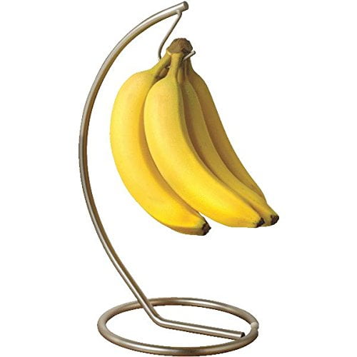 Spectrum Euro Banana Holder, Satin Nickel