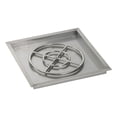 thumbnail image 3 of AFG Spark Ignition Fire Pit, Square Bowl Pan, LP Gas, 30in. Pan/18in. Burner, 3 of 4