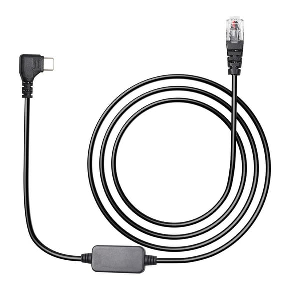 Cable de alimentación Hodeoo USB-C a RJ11 de 1,5 m compatible con Escort Uniden