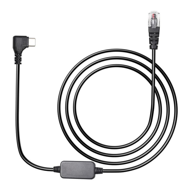 Cable de alimentación Hodeoo USB-C a RJ11 de 1,5 m compatible con Escort Uniden