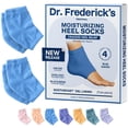 thumbnail image 1 of Calcetines hidratantes con tacón borroso Dr. Frederick's Original Blue, 1 of 8