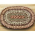 thumbnail image 1 of Earth Rugs 03-413 Tapis Ovale - Babeurre et Canneberge, 1 of 1