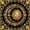 Sun Moon 12, variant on Homewish Hippie Sun Moon Twin Quilt Set, Glitter Stars Twin Coverlet Set, Black Gold, 2-Piece 1 Bedspread and 1 Pillowcase