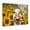 A, variant on XaaKee Canvas Art Smoking Duck Portrait Chamomile Textured Floral Landscape Wall Art Inner Framed 18*12Inch