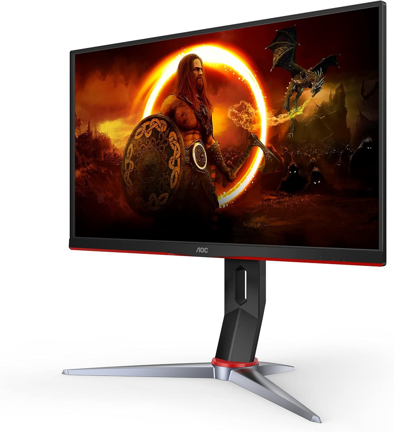 Restored AOC 27G2SP-B 27" 1920x1080 165Hz Frameless Gaming Monitor - Certified,Black (Refurbished)