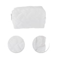 thumbnail image 4 of Unique Bargains 1 Pc Lady Portable Make Up Organizer Case for Outdoor Activities White Polyester, 4 of 5