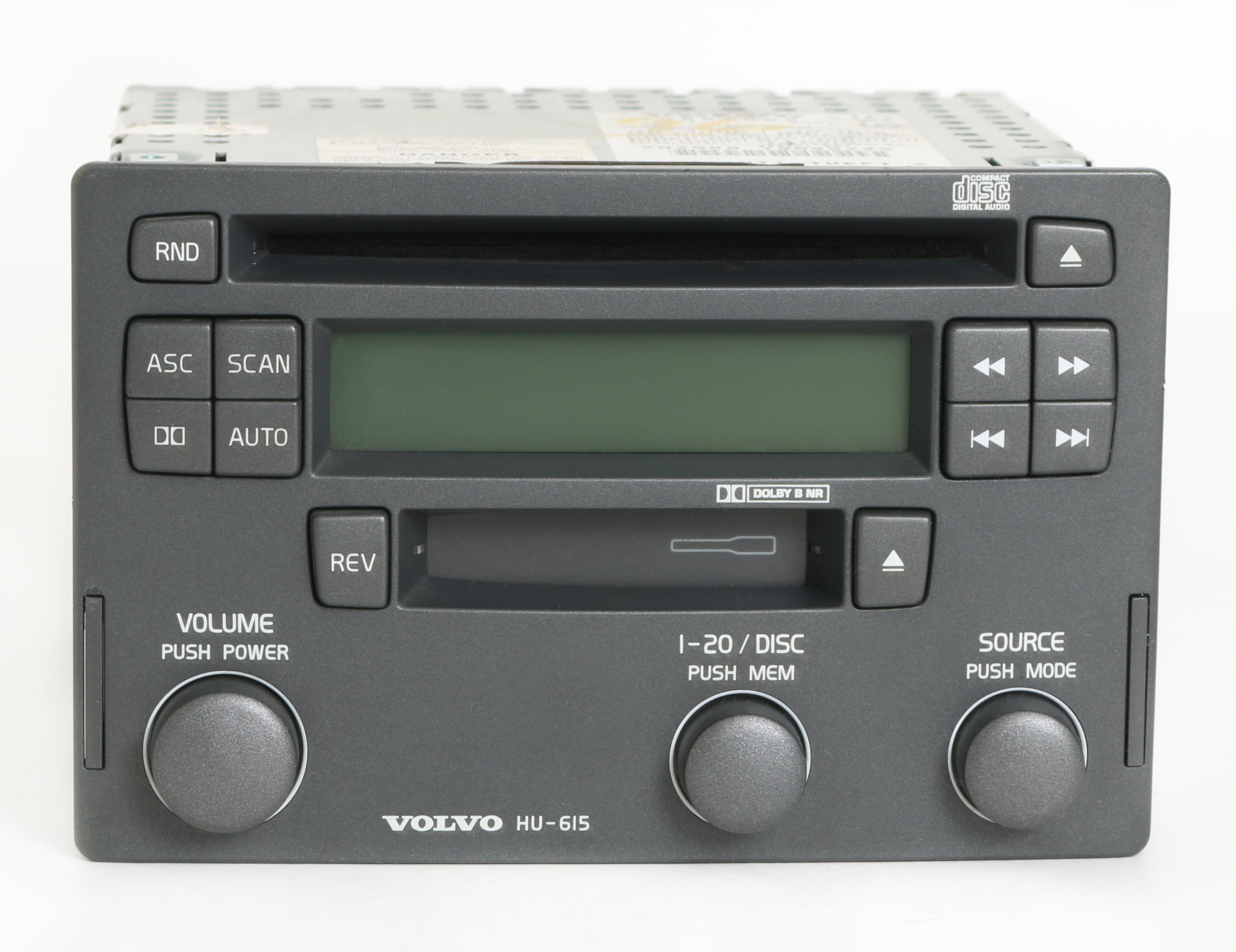 Volvo S40 V40 20012003 Radio AM FM CD Cassette Player