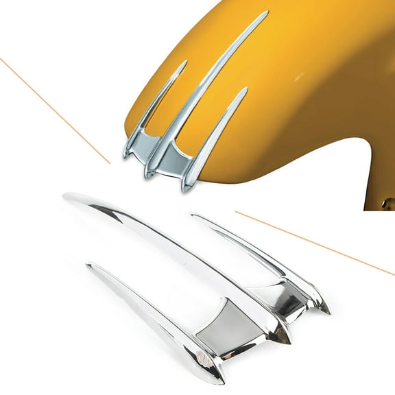 BFY Triceptor Fender Accent Chrome Fit Honda Goldwing GL1800 F6B VTX1300 VTX1800