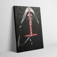 thumbnail image 2 of Star Wars Kylo Ren Illuminating Canvas Wall Art, 2 of 4