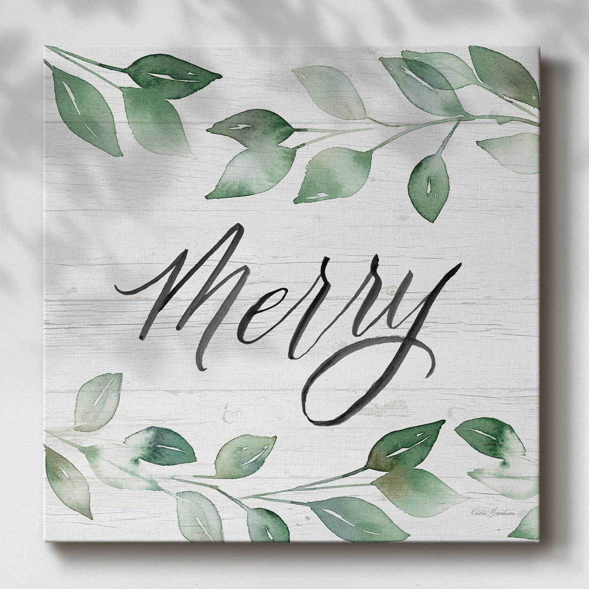 Merry- Gallery Wrapped Canvas