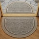 thumbnail image 2 of MTBLYS Felpudo antideslizante semicircular texturizado | Alfombra de entrada absorbente y duradera | Se puede cortar a medida | 50x80cm | Para el hogar, el baño y la oficina, 2 of 8