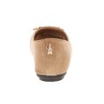 thumbnail image 4 of Victoria K Women's Soft Textured Material With Gold Design Emblem Ballet Flats, 4 of 6