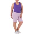 thumbnail image 6 of Athletic Works Women's Plus Size Core Active Dri-Works Bike Shorts, 6 of 6